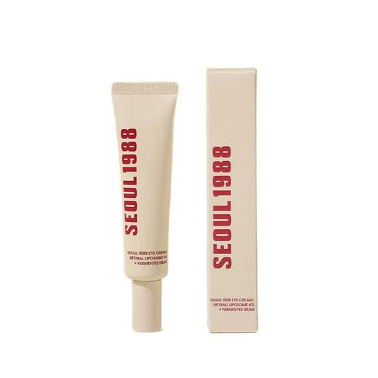 SEOUL 1988 Retinol Eye Cream 4% anti Aging Eye for Dark Circles Wrinkles Puffiness Firming & Lifting Korean Eye Cream Women 30Ml