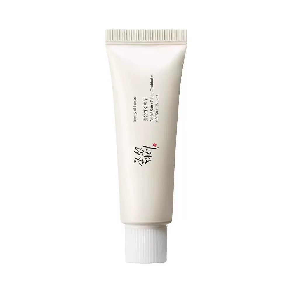 SPF50+  Sunscreen Korean Rice Probiotic Solar Blocker Skin Cream anti UV Sun Block Facial Mild Moisturizer 50Ml