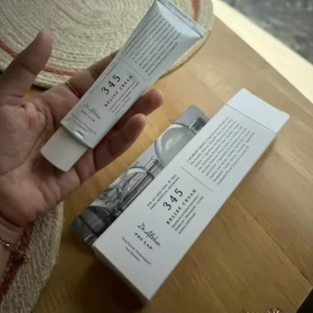 345 Relief Cream Korean Dr.Althea Antioxidant Relief Cream Soothing Hydrating Repair Clean Acne for Oily Skin Care